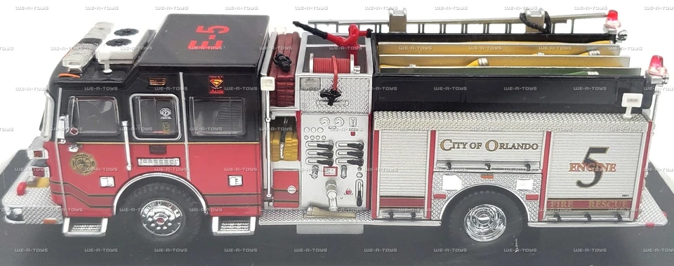 Code 3 Orlando Sutphen Pumper E5 Limited Edition 2004 Vehicle #12296 - Image 3 of 4