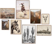 Western Decor Vintage Southwestern Wall Art,Farmhouse