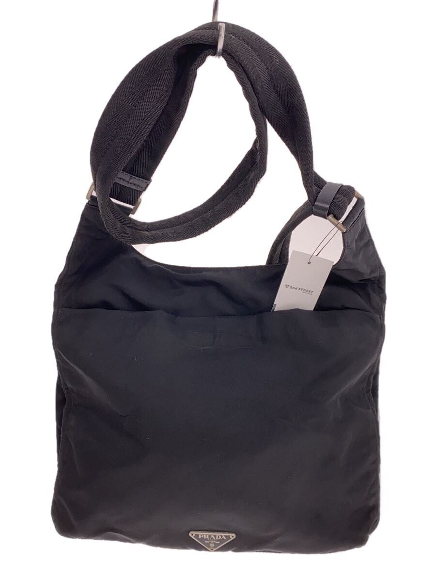 Prada Black Nylon Shoulder Bag for Women-image