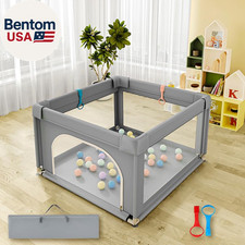 Baby Playpen, Play Pens for Babies and Toddlers, Mini Baby Fence Play Area,Safe