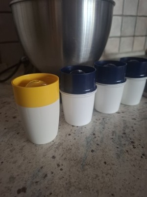 Tupperware 4 Vintage Eierbecher  Top Zustand