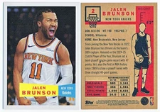 2025-26 Topps NBA Living Set Jalen Brunson #2 /5008