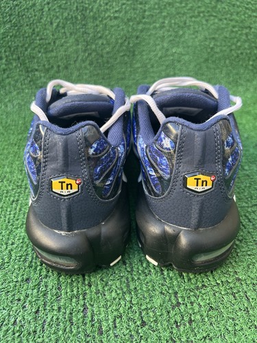 Nike Air Max Plus Midnight Navy bianche nere DO6384-400 uomo taglia 10 usate senza scatola - Foto 11 di 20