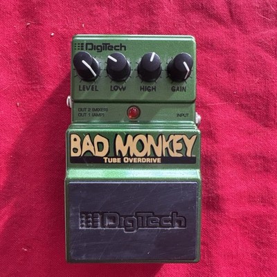 DigiTech Bad Monkey Tube Overdrive Guitar Effect Pedal Tested Works 1 Owner Nice