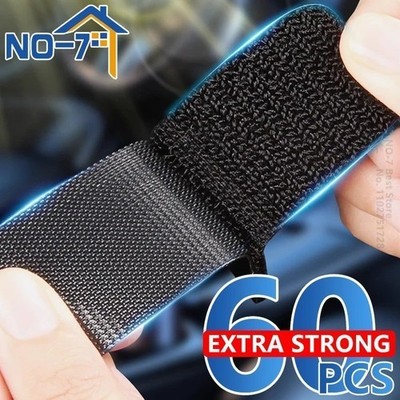Extra Strong Adhesive Hook & Loop Fastener Tape Double-Sided Carpet Fixing Pads