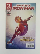 Invincible Iron Man #1 NM- 1st Solo Riri Williams Ironheart Series Marvel 2017