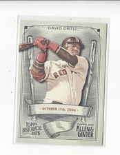 2021 Allen and Ginter Baseball Historic Hits Insert Singles - You Choose