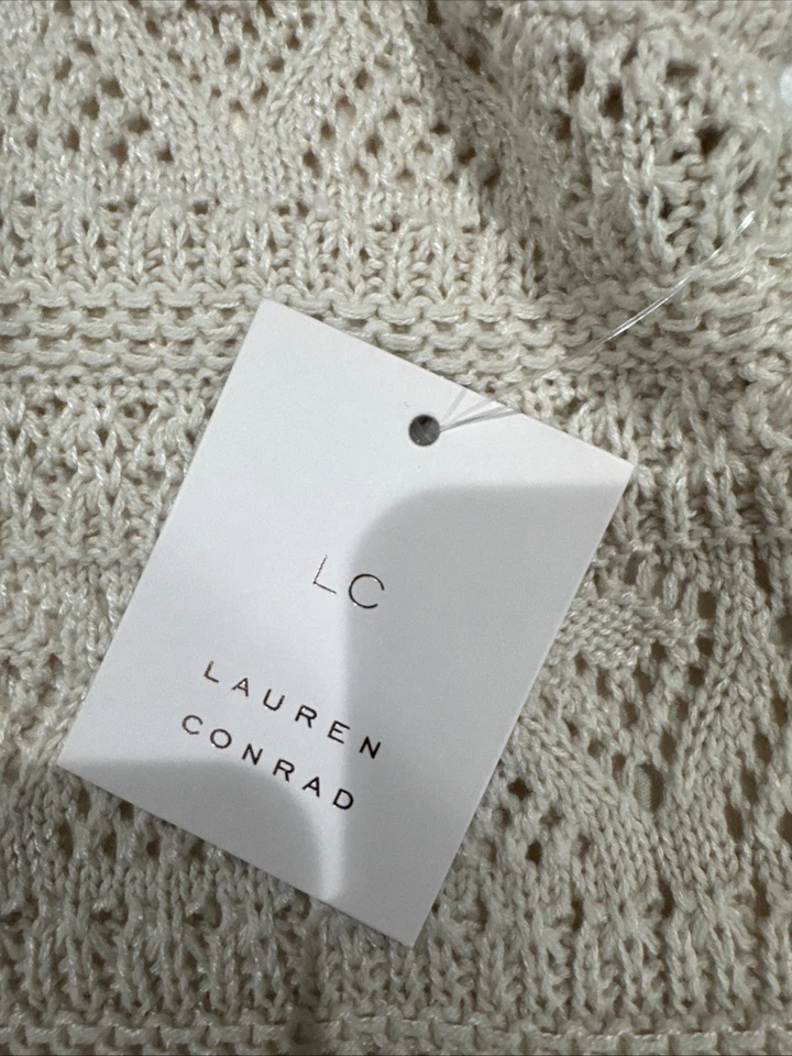 Nuevo con etiquetas Maxi Vestido Lauren Conrad Sin Mangas Negro con Corpiño de Crochet Para Mujer Talla L Foto 4 de 4