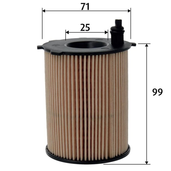 Valeo ÖLfilter Filtereinsatz Passend FüR CitroËN Berlingo C-ELYSEE C3 C4 DS3-image
