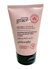 NEW Amazing Grace Philosophy Nourishing Hand Nail Cream 4 fl oz  QVC