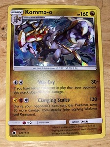 Kommo-o 77/111 Cracked Ice Holo Deck Exclusive