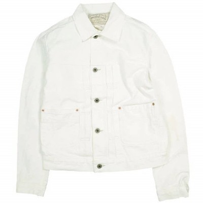 ジャケット・アウター RRL THE 2UNLINED TRUCKER JACKET SELVEDGE RRL Limited Edition Selvedge Trucker Jacket White From Japan | eBay