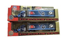 NFL 2004 TENNESSEE TITANS 1:80 scale Die Cast Limited Edition Tractor-Trailer