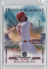 2025 Panini Boys of Summer Blue 4/99 Masyn Winn #71 04br