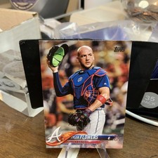 2018 Topps Series 1 Tyler Flowers Baseball Card #328 Braves FREE S&H