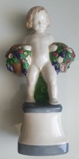 Wiener Jugendstil  - Putto mit Blumenbouquets - 27 cm - Förster & Co.