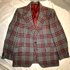 VTG Hammonton Park CHECK BLAZER Jacket Wool COAT Men's Jacket IVY STYLE Prep