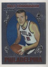 1996-97 Topps Stadium Club Finest Reprints Billy Cunningham #12 HOF q7k
