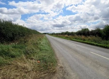 Photo 6x4 New Road Thistleton/SK9117 About 120 feet of New Road crosses  c2016