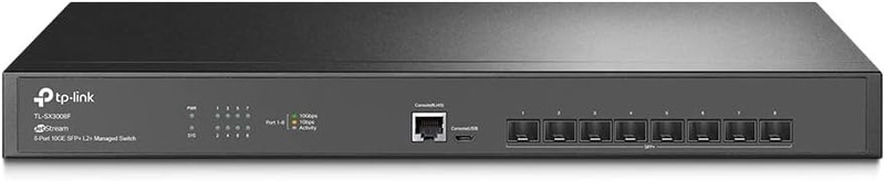 TP-Link Omada 8-Port 10GE SFP+ L2+ Managed Switch SX3008F TL-SX3008F Unopened