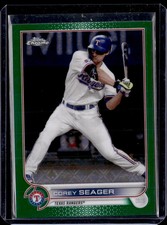 2022 Topps Chrome Corey Seager #40 Green 59/99