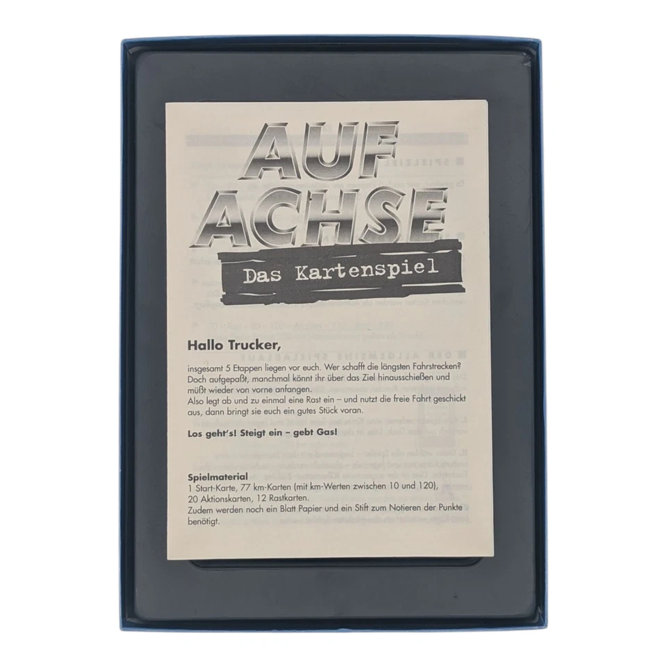 Auf Achse Das Kartenspiel Wolfgang Kramer FX Schmid 1995 No. 70323.6 KOMPLETT - Bild 3 von 4
