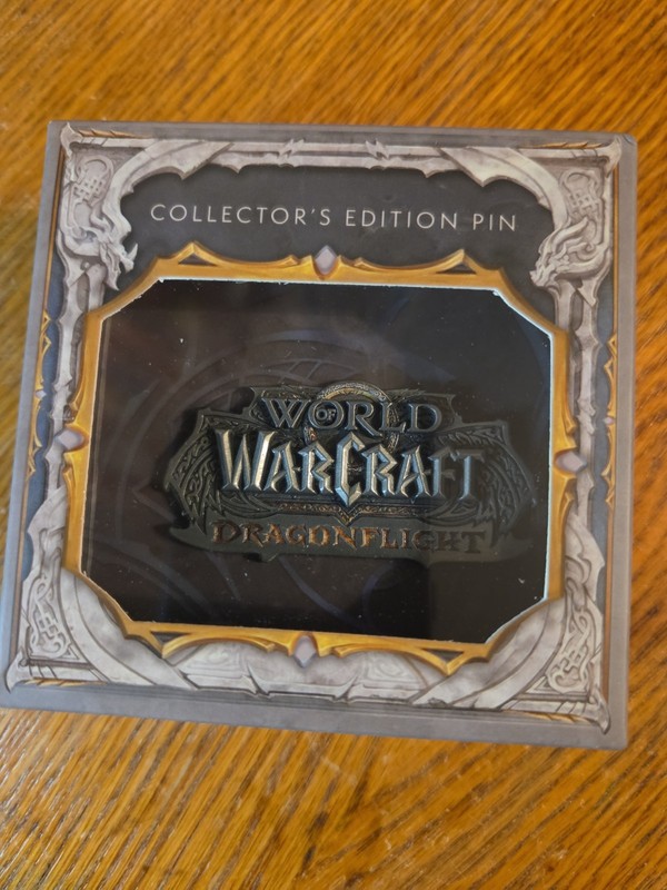 World Of Warcraft Collector's Edition Pin - Dragonflight - Limited to 2500