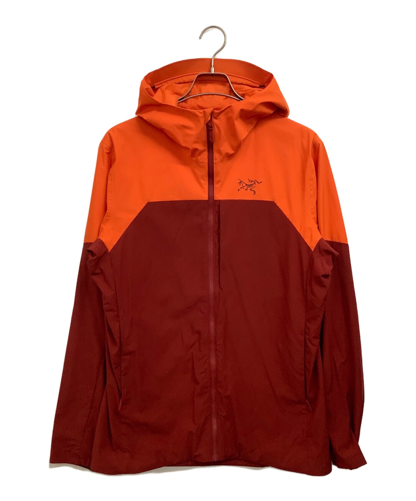 ARC'TERYX Proton Hybrid Felpa con Cappuccio Taglia: M M Rosso x Arancione Uomo QC 012719