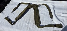 VINTAGE AUTHENTIC US MILITARY LC-1 ALICE LOAD BEARING SUSPENDERS - VERY NICE  