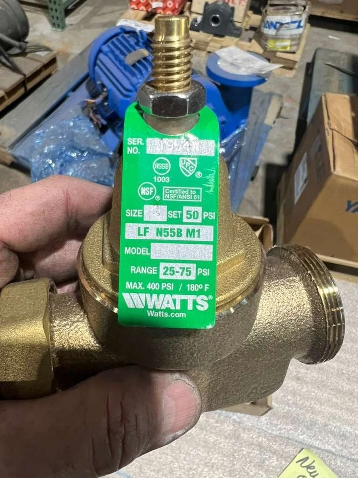 NEW OPEN BOX Watts LFN55BM1-U Water Pressure Reducing Valve STK L720CC - Image 2 of 3