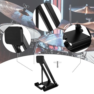 Bass Drum Practice Pad faltbar hohe Dichte Gummi Komfort für Training