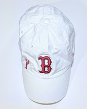 '47 Boston Red Sox White Cap with Lobster Embroidery MLB Baseball Hat