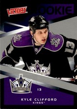 2010-11 Upper Deck Victory Black ROOKIE Kyle Clifford Rookie Los Angeles Kings