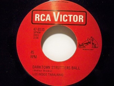 Los Indios Tabajaras - Darktown Strutters Ball / The 3rd Man Theme (7'', Single)