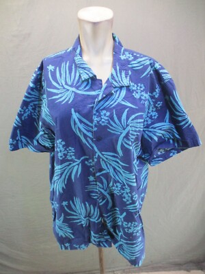 AMERICAN RAG Size 2XL Mens 100% Cotton Button Up Collared Short Sleeve Shirt 022
