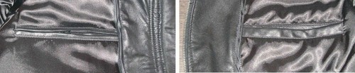 2008 New Soft Lamb Black Leather Jackets for Men - Picture 7 of 7