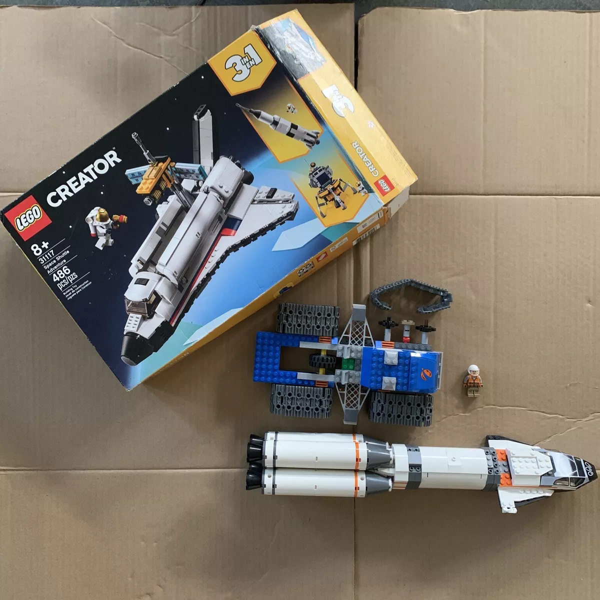 LEGO Rocket Assembly & Transport