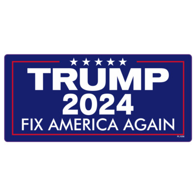 Fix America Again Trump 2024 Sticker - President Car Truck Vinyl Decal PL1056