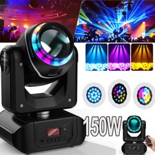 150W Moving Head Stage Light DMX512 18Prism LED Beam RGBW Gobo DJ Party Lighting