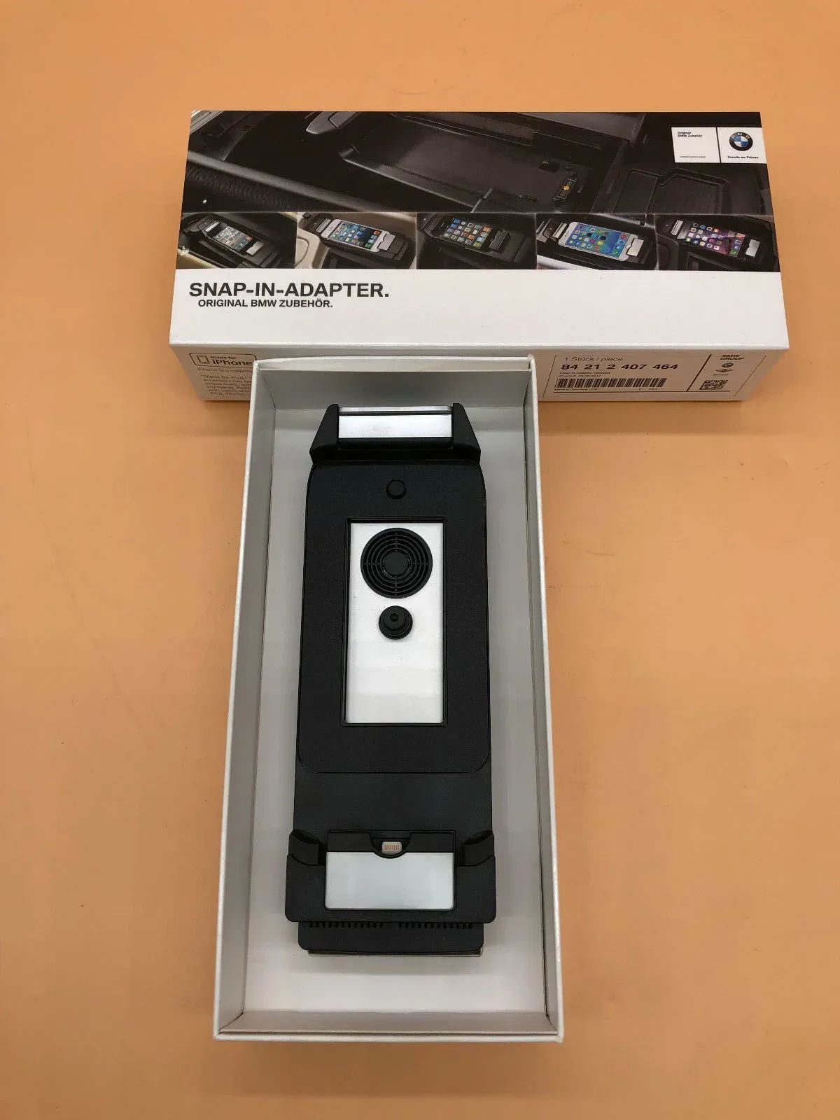 BMW Snap In Adapter für iPhone 6/6S - Schwarz (84212407464) online 