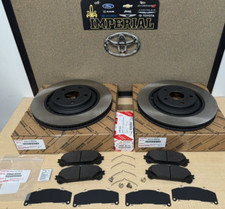 2015-2017 LEXUS NX200T OEM FRONT BRAKE KIT ROTORS, OEM PADS & SHIMS