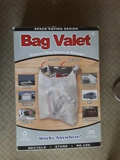 Plastic Bag Holder And Storage  Stores Up 25 Grocery Bags HOME RV BOAT AND MORE 