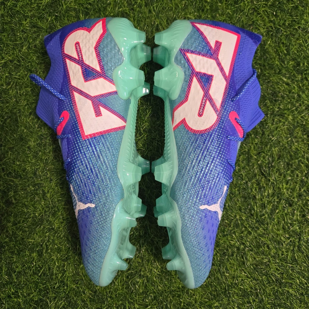 Puma Future 7 Ultimate FG/AG Soccer Cleats Blue 107916-01 Men's