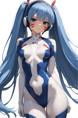 Hermit Mio Edens Zero Waifu Weatherproof Anime Sticker 6'' Car Decal