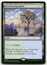 Overflowing Basin #165 MTG Aetherdrift NM X1