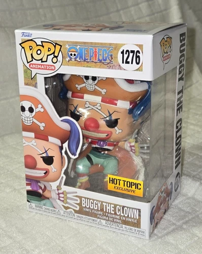 Funko Pop One Piece BUGGY THE CLOWN 1276 Vinyl Hot Topic Exclusive Animation TV