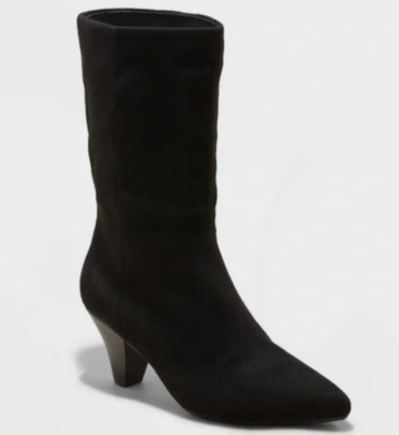black mid calf dress boots Maria Sweater Dress – The Normal Brand main image 0