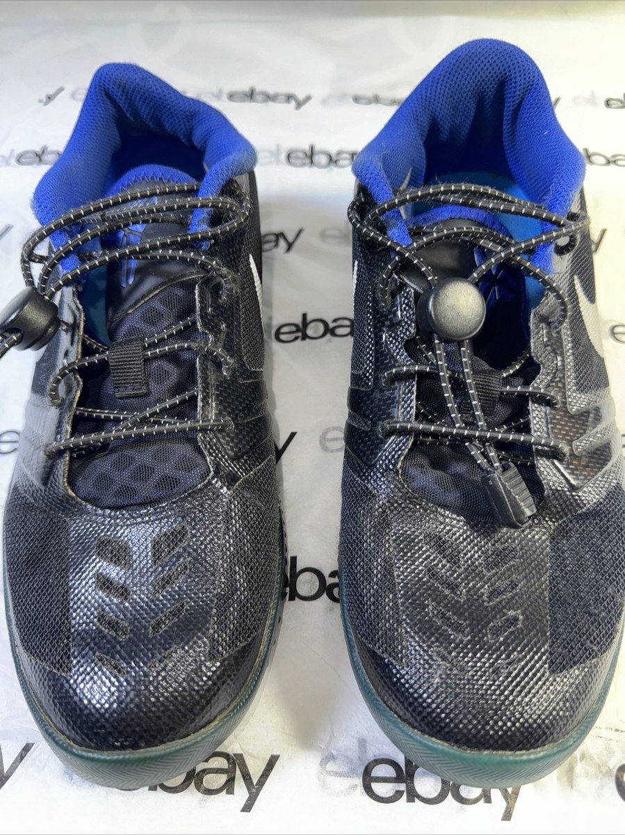 Nike Kobe Mentality Dominate Basketball Black Blue Shoes 705387