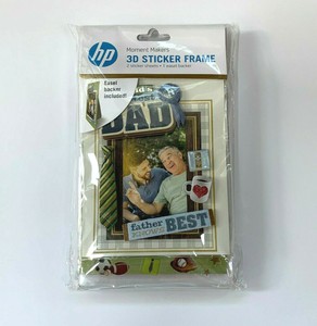 Download 3 Pack Hp Moment Makers 3d Sticker Frame Father S Day Theme New In Package Ebay