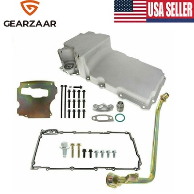 LS Swap Oil Pan Retrofit Aluminum Low Profile Kit For Chevy Conversions Buick D